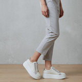 Pantofi Casual Ava Alb